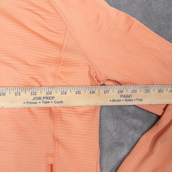 511 Tactical Womens Jacket Small 1/4 Zip Pullover Stratos Peach Tactical Pockets - Picture 6 of 7